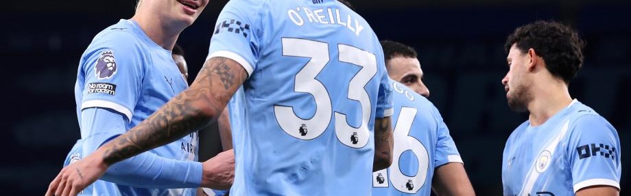 英超-奥赖利双响 曼城2-1力克纽卡斯尔距榜首2分